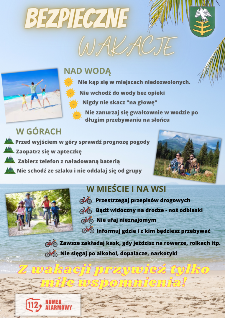 Bezpieczne wakacje 2023