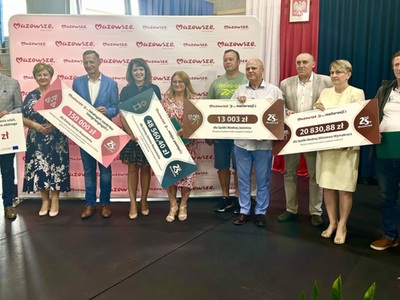 Kolejne środki finansowe z budżetu Województwa Mazowieckiego na gminne inwestycje!