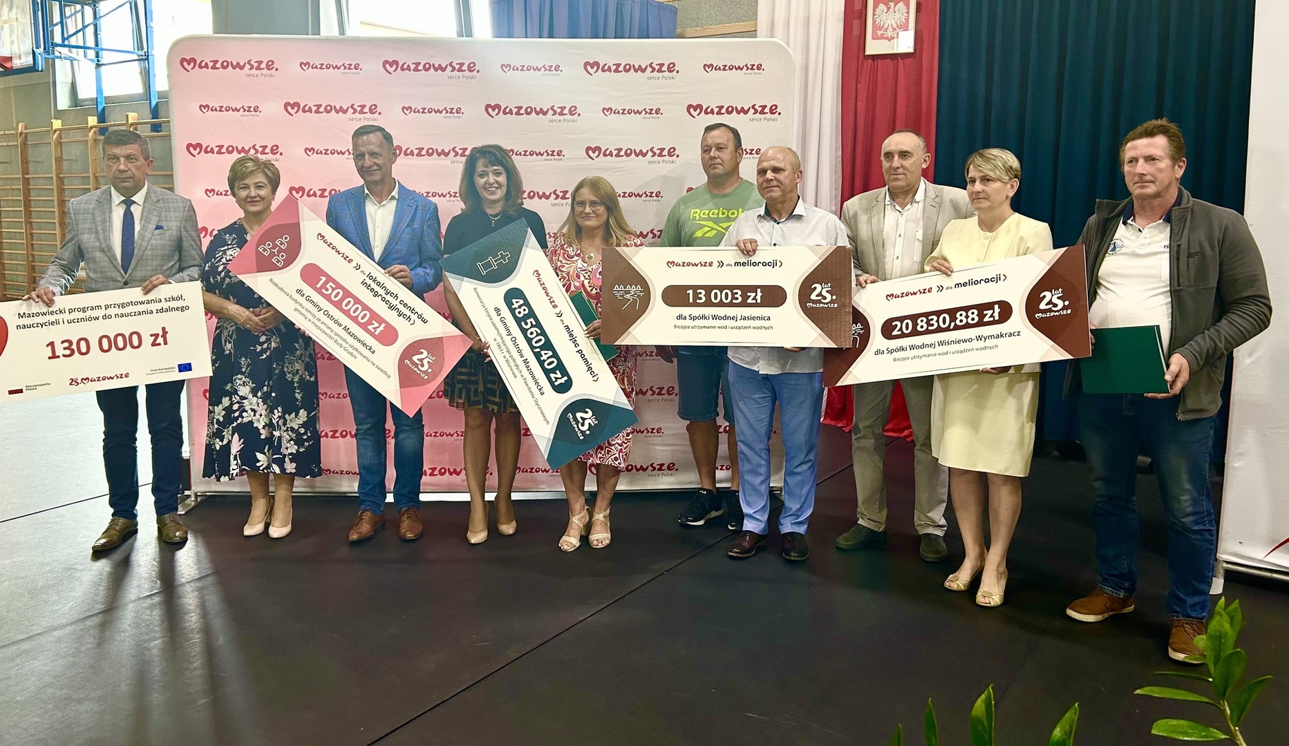 
Kolejne środki finansowe z budżetu Województwa Mazowieckiego na gminne inwestycje!
