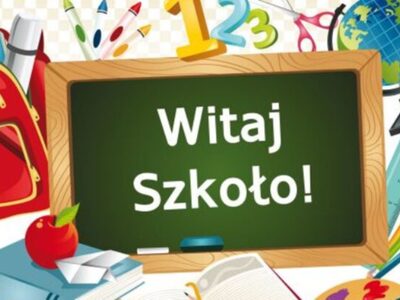 Nowy rok szkolny 2023/2024