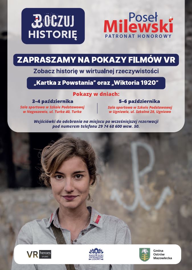 Wirtualne kino w Gminie Ostrów Mazowiecka