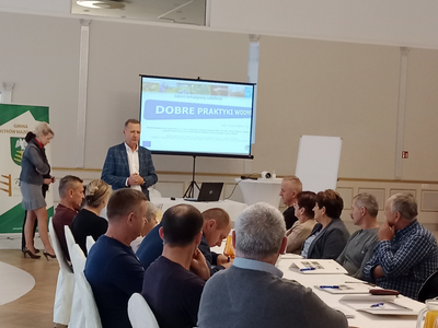 Szkolenie pt. ,,Dobre Praktyki wodne”