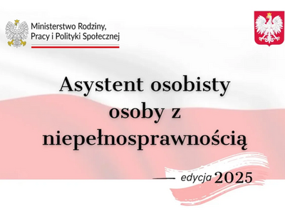 Asystent osobisty osoby z niepełnosprawnością - baner