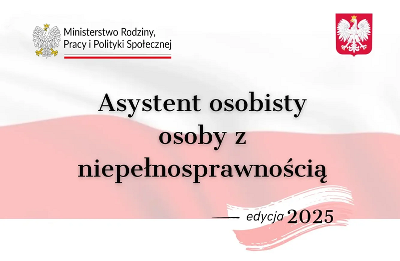 Asystent osobisty osoby z niepełnosprawnością - baner